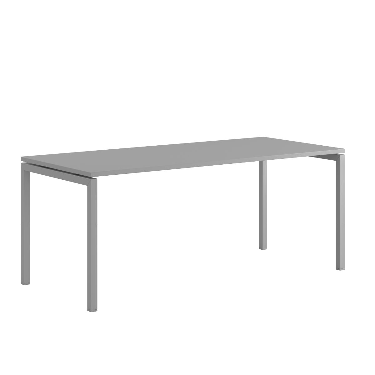 Produktbillede af Luna U Bord 180x80cm Grå-grå på tilbud