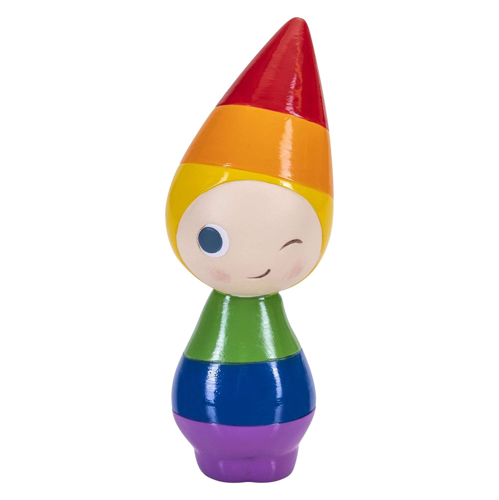Produktbillede af Nääsgränsgården Peggy winking rainbow H.11cm i premium kvalitet