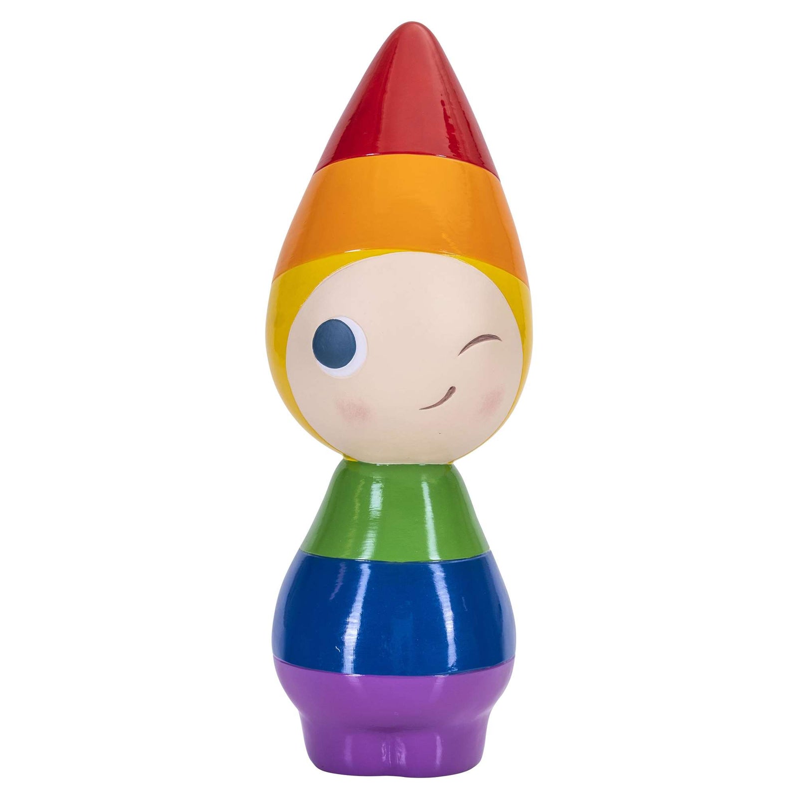 Produktbillede af Nääsgränsgården Peggy winking rainbow H.25cm i premium kvalitet