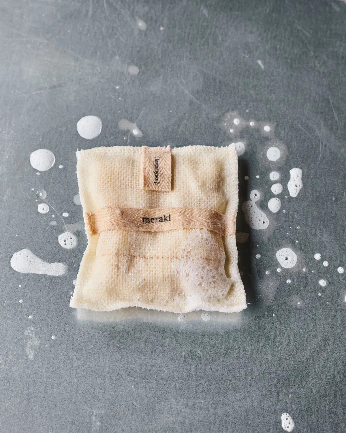Produktbillede af Meraki Bath mitt Lemongrass 140 g i premium kvalitet