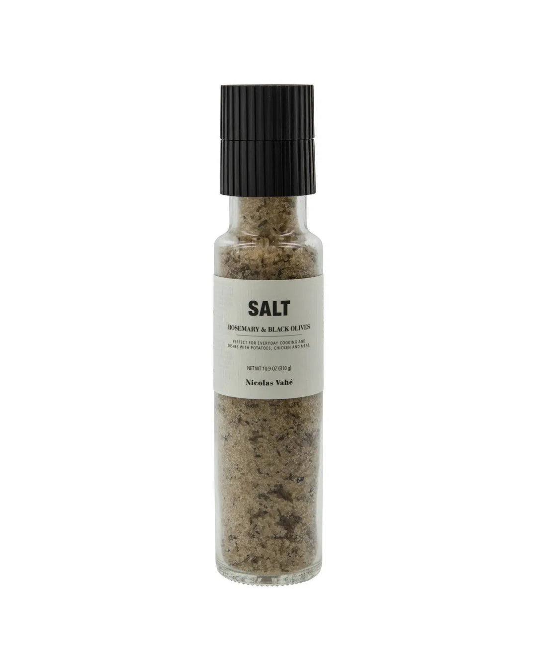 Produktbillede af Nicolas Vahé Salt Rosemary & black olives 310 g i premium kvalitet