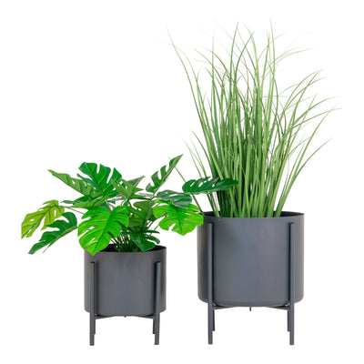 Pavia Blomsterstandere - 2 blomsterstandere i grå ❤ Stort online udvalg i HouNordic ❤ Billig fragt og hurtig levering 2 - 5 hverdage ❤ Varenummer: BGH-42135257055484 / Ean: '5713917016402 på lager - Udsalg på Alle produkter Spar op til 61% - Over 785 kendte brands på udsalg