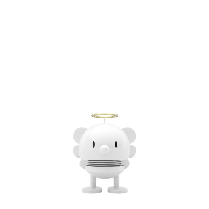 Produktbillede af Hoptimist Engel Bumble Hvid lille i premium kvalitet