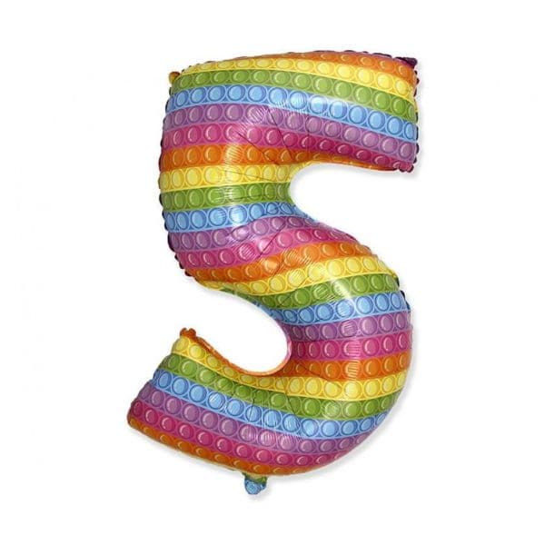Folieballon Fx "Nummer 5" Pop It 69 Cm ❤ Kæmpe udvalg i Godan ❤ Billig fragt og hurtig levering 2 - 5 hverdage - Varenummer: BAR-774239 / Ean: '8435102312935 på lager - Udsalg på Fest | Balloner | Ballon Tal Spar op til 67% - Over 1150 kendte brands på udsalg