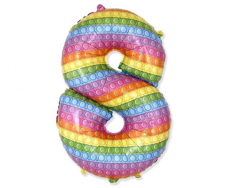 Folieballon Fx "Nummer 8" Pop It 69 Cm ❤ Kæmpe udvalg i Godan ❤ Billig fragt og hurtig levering 2 - 5 hverdage - Varenummer: BAR-774242 / Ean: &
