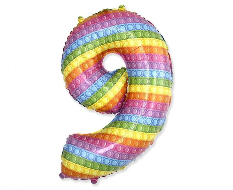 Folieballon Fx "Nummer 9" Pop It 69 Cm ❤ Kæmpe udvalg i Godan ❤ Billig fragt og hurtig levering 2 - 5 hverdage - Varenummer: BAR-774243 / Ean: &
