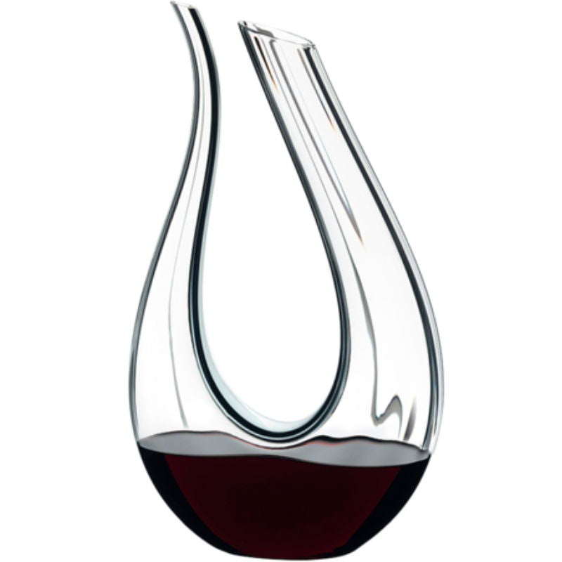 Produktbillede af Riedel Karaffel Amadeo Fatto A Mano Sort/hvid på tilbud i høj kvalitet