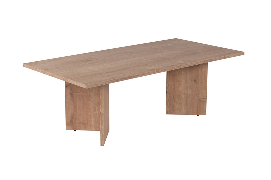 NORDVÄRK Sabin sofabord rektangulær Safir eg melamin 119x60