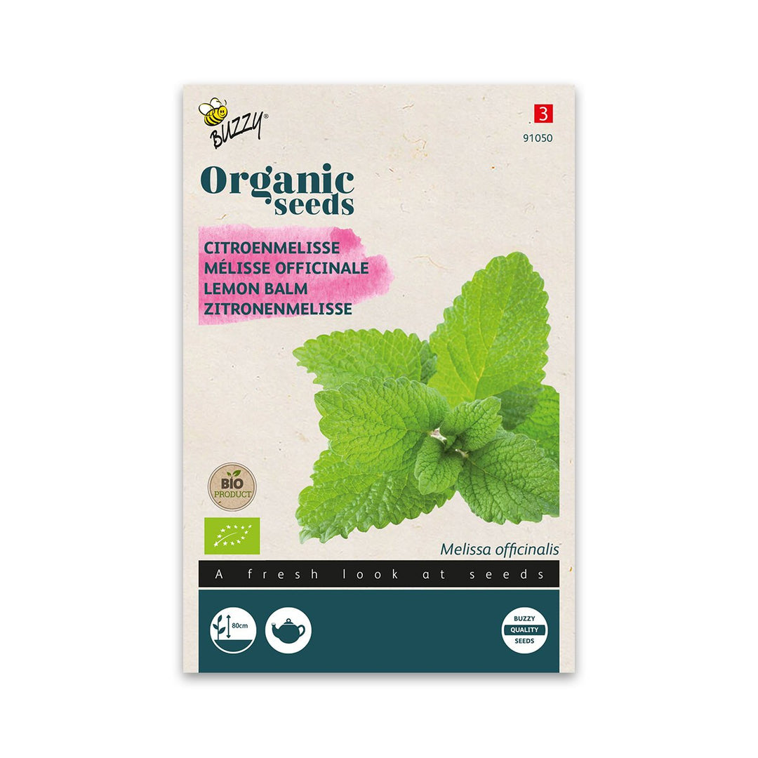 Produktbillede af Økologisk Citronmelisse frø på tilbud i høj kvalitet