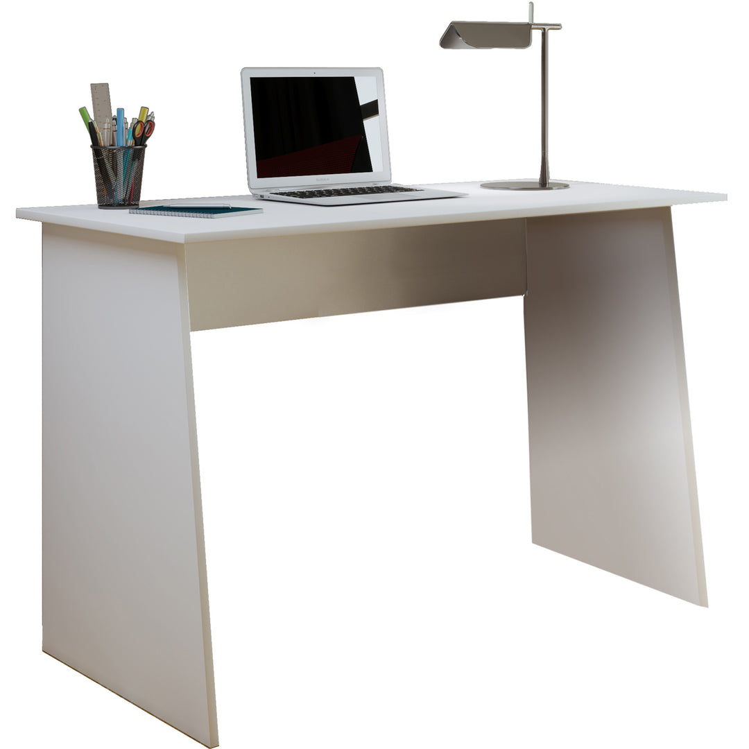Masola Maxi skrivebord hvid træ 110x50
