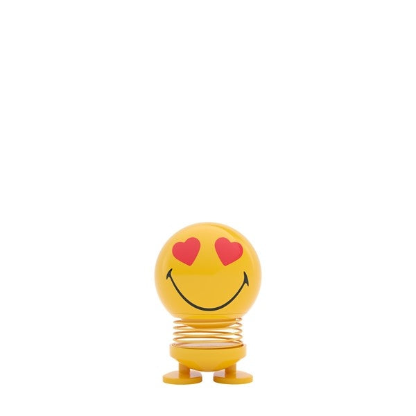 Produktbillede af Hoptimist Smiley Love gul lille i premium kvalitet