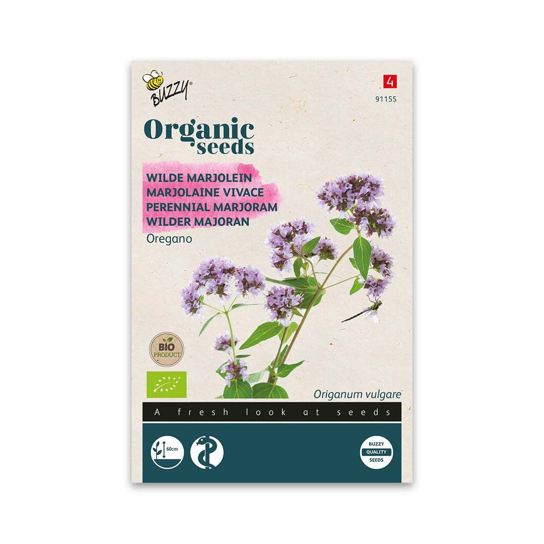 Produktbillede af Økologisk Merian/ Oregano frø på tilbud i høj kvalitet