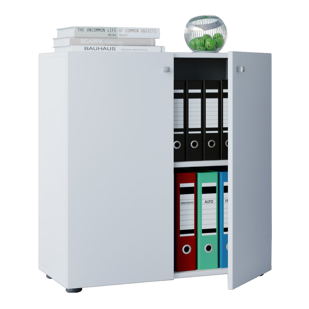 Vandol Mini skab m. 2 låger og 1 hylde hvid træ