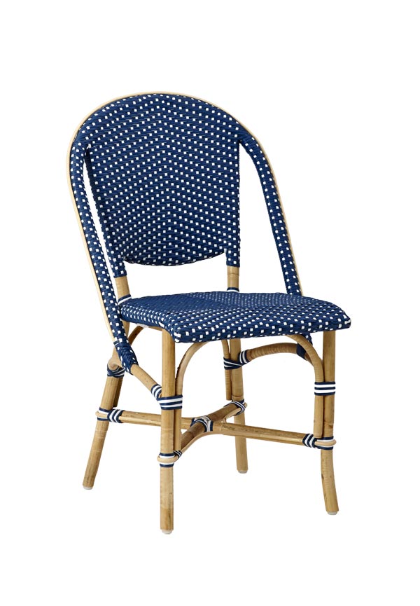 Produktbillede af SIKA DESIGN SOFIE CAFÃ STOL BLÅ 89 i premium kvalitet