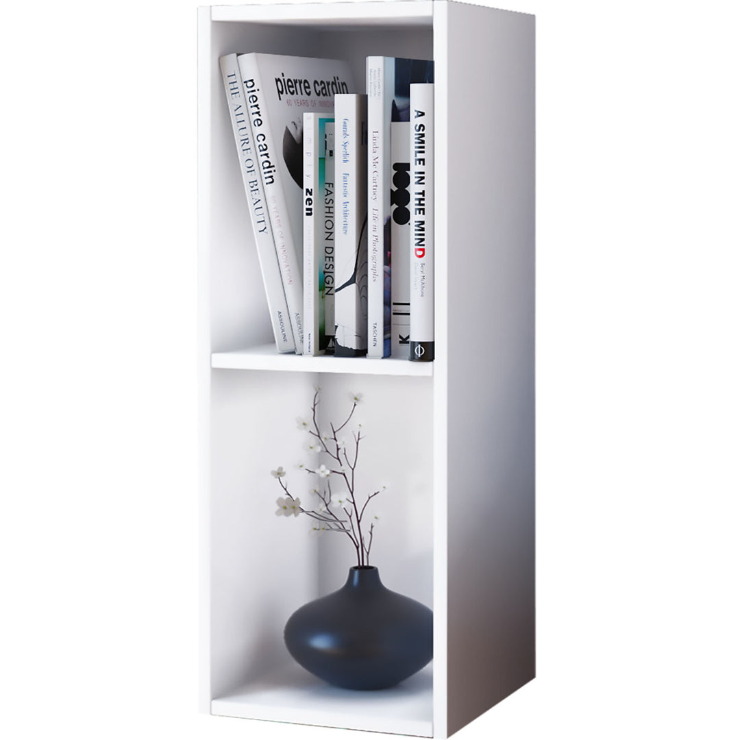 Mendas Mini reol m. 1 hylde hvid træ H:72cm x34cm x 30cm