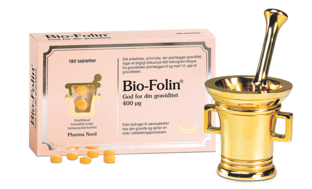 Produktbillede af Pharma Nord Bio-Folin 400 mcg 180 tabl. på tilbud