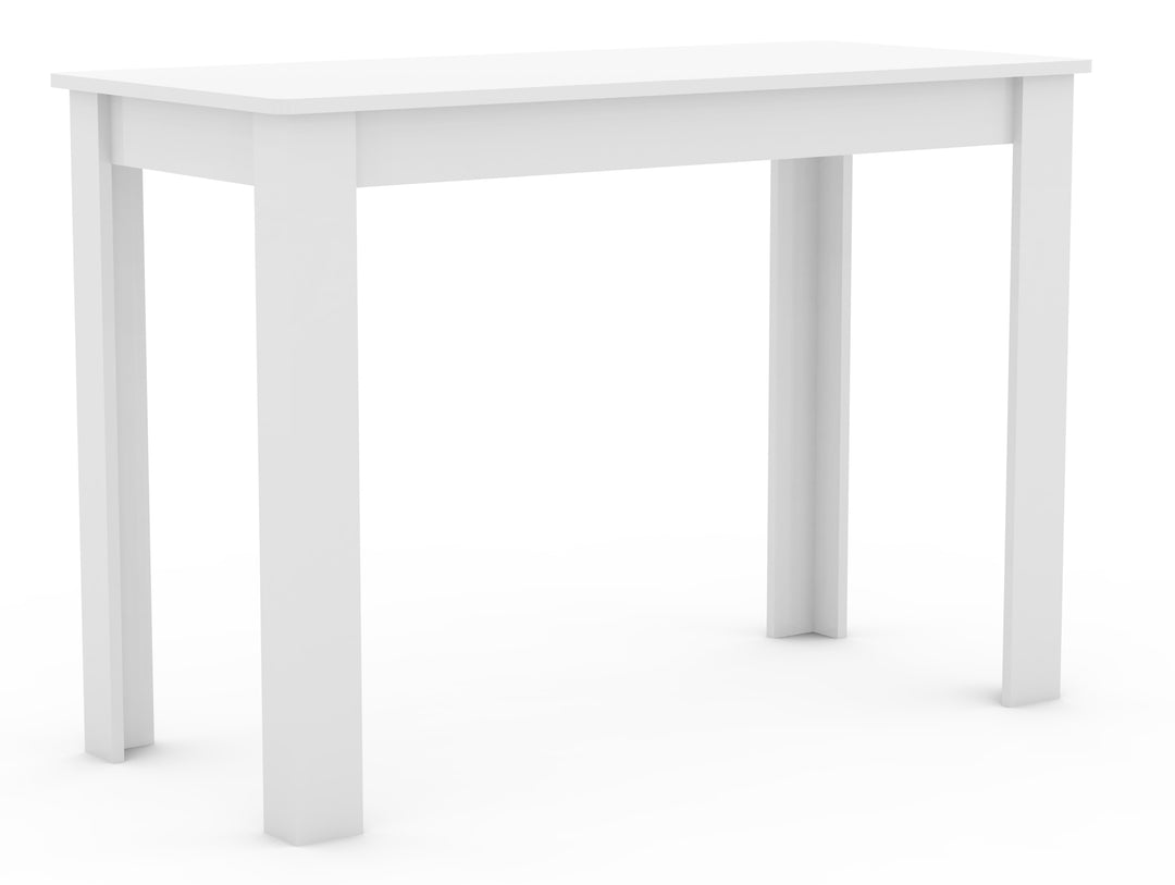 VCM NORDIC Esal 110 spisebord rektangulær hvid træ 110x50