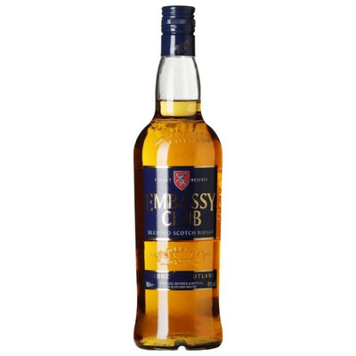 Embassy Club Whisky 70cl ❤ Kæmpe udvalg i Doughertys ❤ Billig fragt og hurtig levering 2 - 5 hverdage - Varenummer: BAR-1324182 / Ean: '5010509007023 på lager - Udsalg på Drikkevarer | Spiritus | Whiskey Spar op til 63% - Over 1150 kendte brands på udsalg