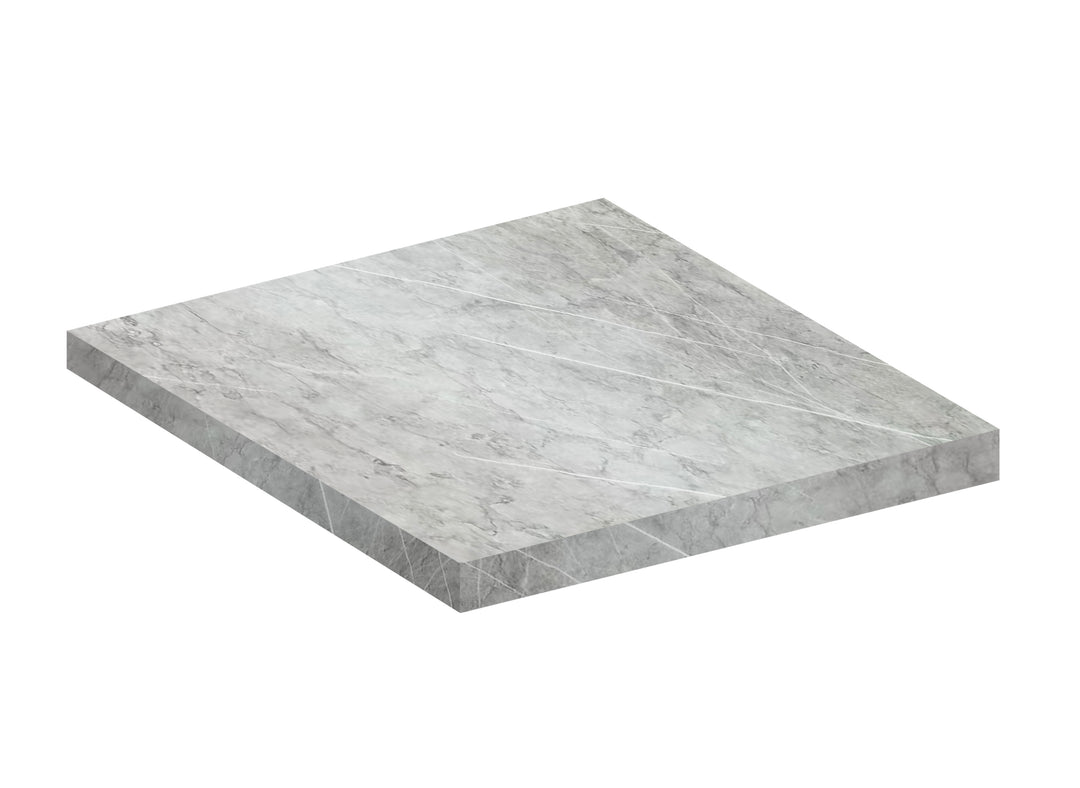 VCM NORDIC Fasola køkkenbordplade kvadratisk hvid træ 60x60