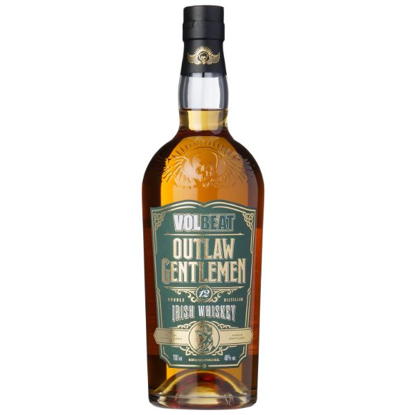 Produktbillede af Volbeat Outlaw Gentlemen Irish Whiskey Aged 12 Years Fl 70 på tilbud i brug