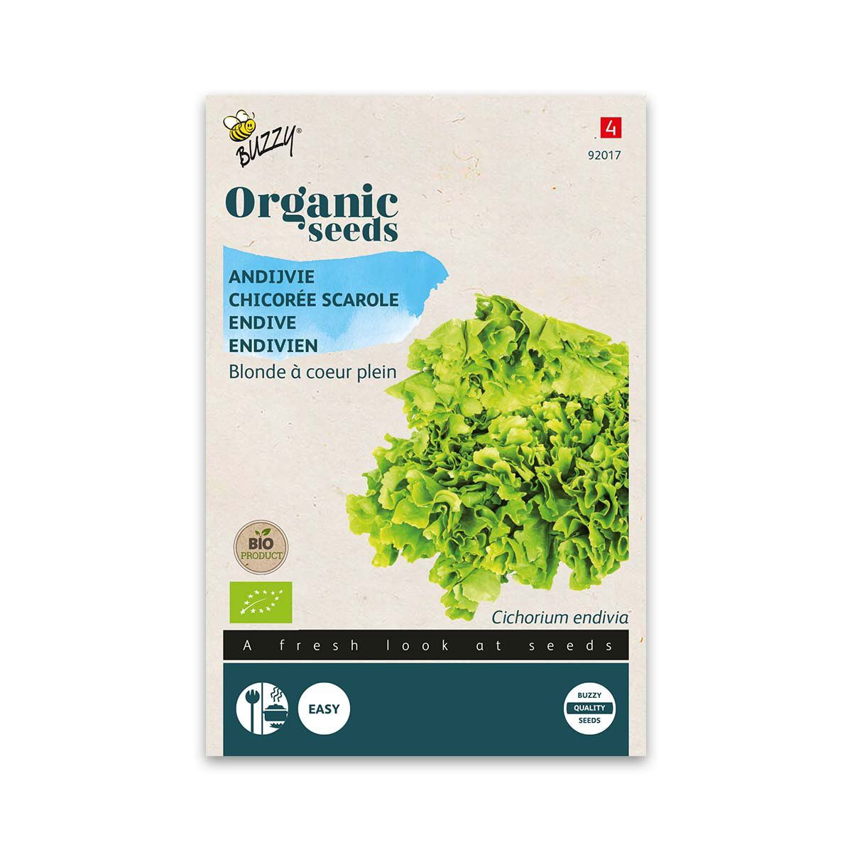 Produktbillede af Økologisk Endiviesalat frø Blonde A Coeur Plein på tilbud i høj kvalitet