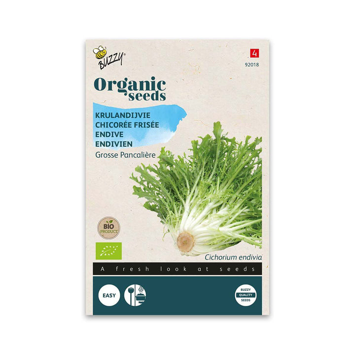 Produktbillede af Økologisk Frisée salat frø Grosse Pancali på tilbud i høj kvalitet