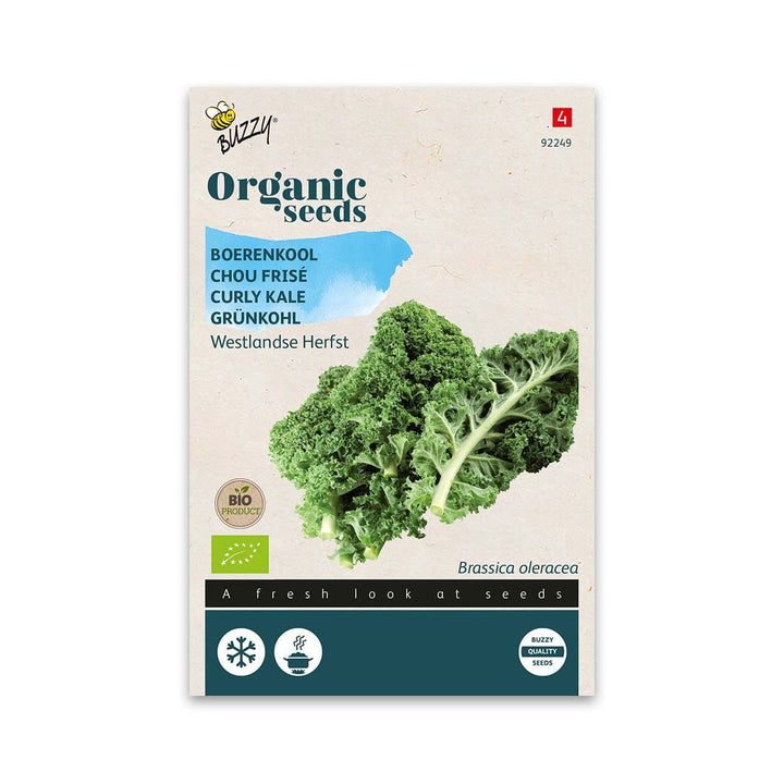 Produktbillede af Økologisk Grønkåls frø Westland Herfst på tilbud i høj kvalitet