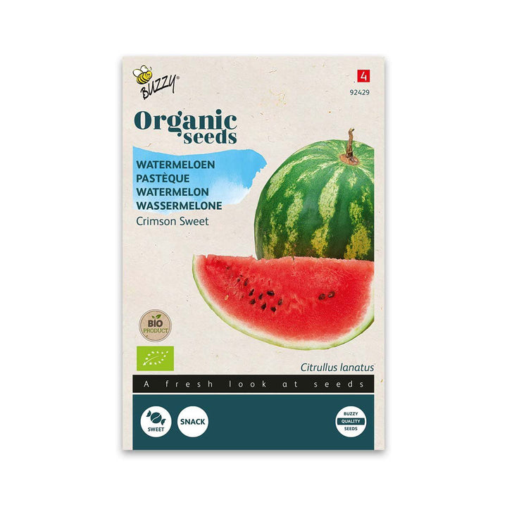 Produktbillede af Økologisk Vandmelons frø Crimson Sweet på tilbud i høj kvalitet