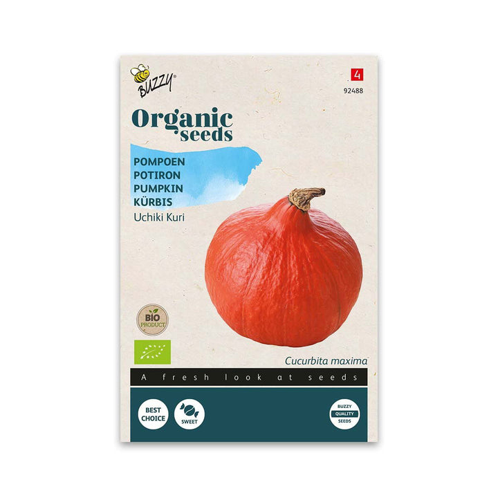 Produktbillede af Økologisk Græskar frø Hokkaido på tilbud i høj kvalitet