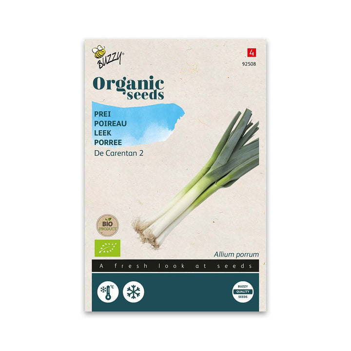 Produktbillede af Økologisk Porre frø Leek De Carentan 2 på tilbud i høj kvalitet