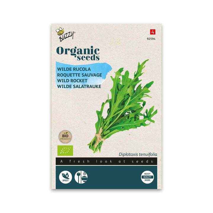 Produktbillede af Økologisk Vild Rucola frø på tilbud i høj kvalitet