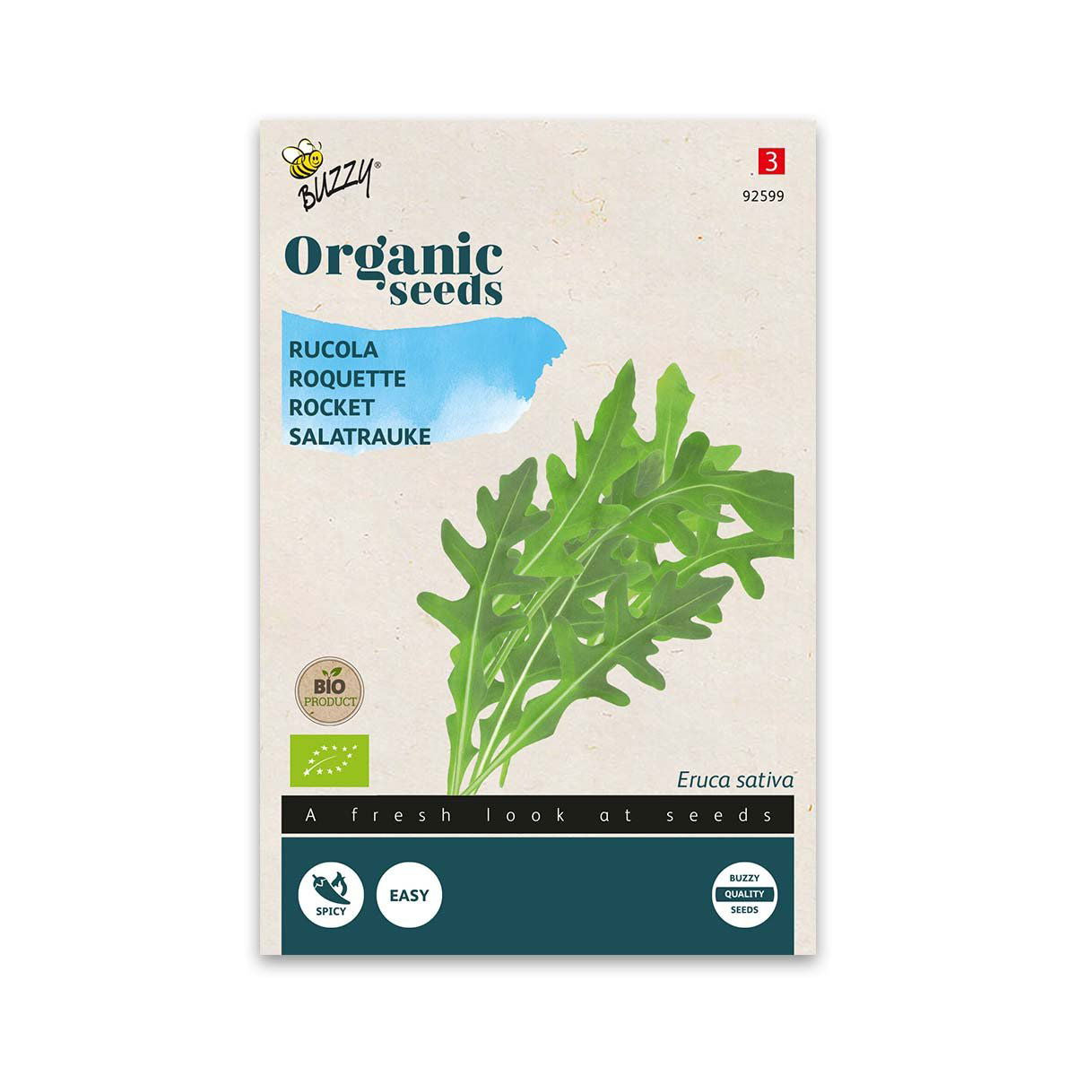 Produktbillede af Økologisk Rucola frø på tilbud i høj kvalitet