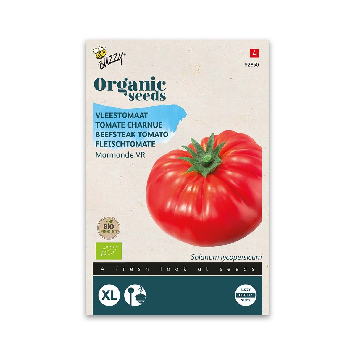 Produktbillede af Økologisk Bøftomat frø Marmande VR på tilbud i høj kvalitet