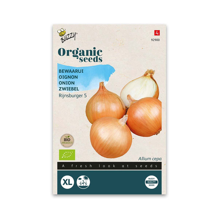 Produktbillede af Økologiske løg frø Rijnsburger 5 på tilbud i høj kvalitet
