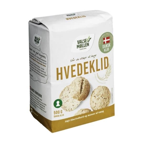 Hvedeklid Valsemøllen 500g ❤ Kæmpe udvalg i Valsemøllen ❤ Billig fragt og hurtig levering 2 - 5 hverdage - Varenummer: BAR-671307 / Ean: '05701075048816 på lager - Udsalg på Delikatesser Kolonial Mel & kerner Spar op til 54% - Over 785 kendte brands på udsalg