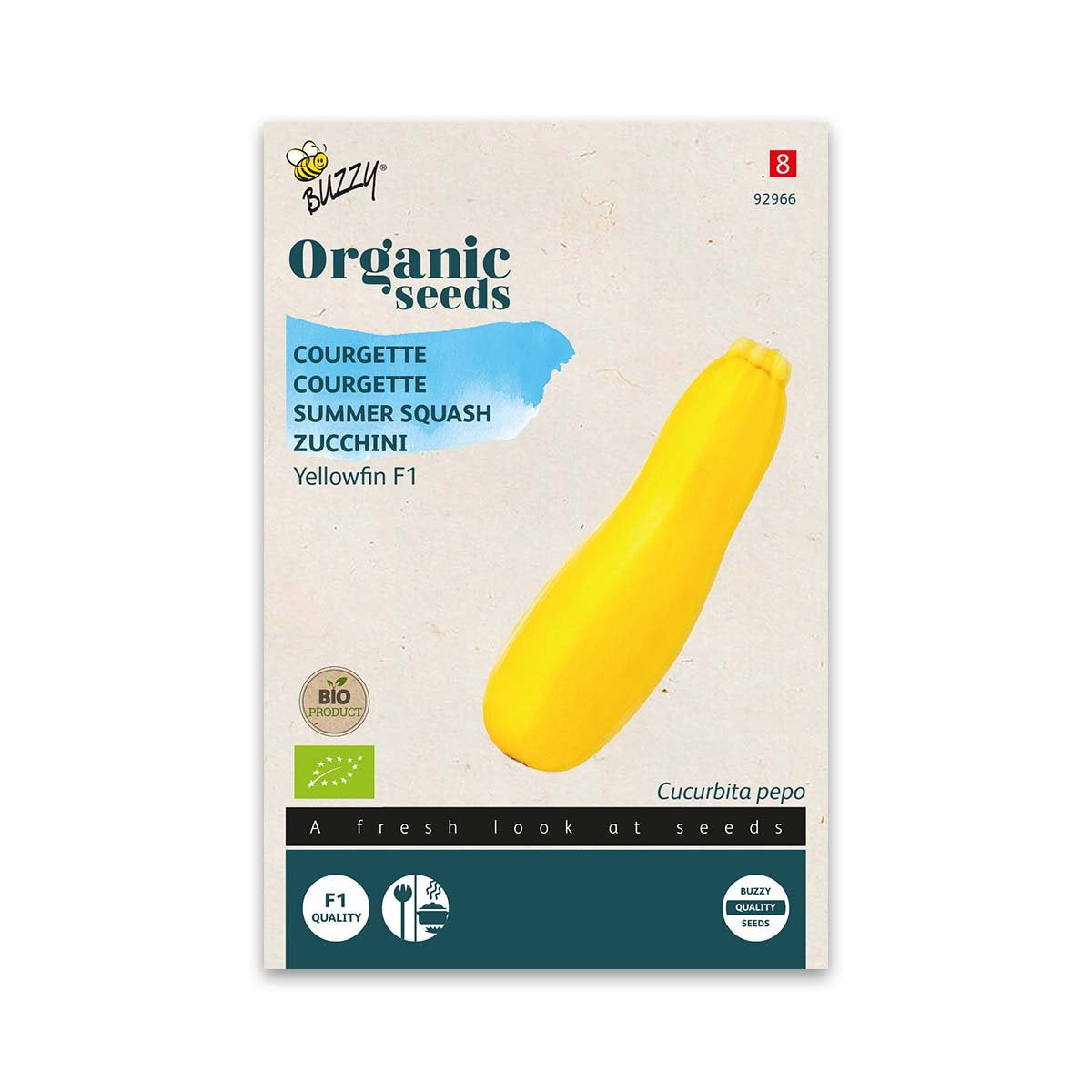 Produktbillede af Økologisk squash frø Yellowfin F1 på tilbud i høj kvalitet