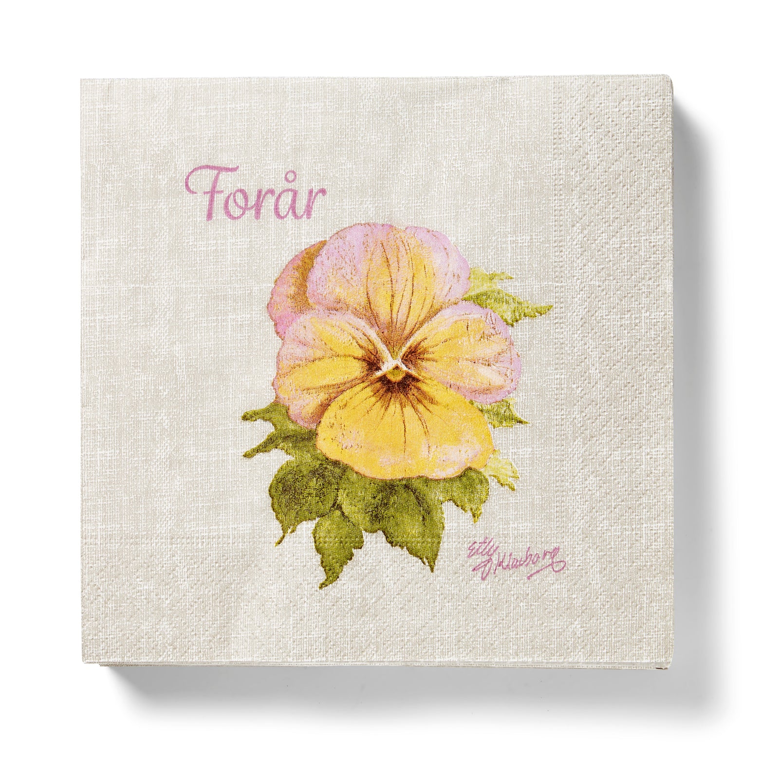 Produktbillede af Klarborg Forårs Servietter på tilbud i høj kvalitet