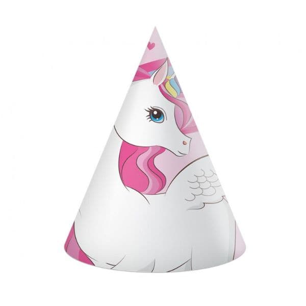 Papirhatte "Unicorn Rainbow Colors" 6 Stk. ❤ Kæmpe udvalg i Godan ❤ Billig fragt og hurtig levering 2 - 5 hverdage - Varenummer: BAR-774220 / Ean: '5201184937624 på lager - Udsalg på Fest | Sæson Fester | Fødselsdag Spar op til 61% - Over 1150 kendte brands på udsalg