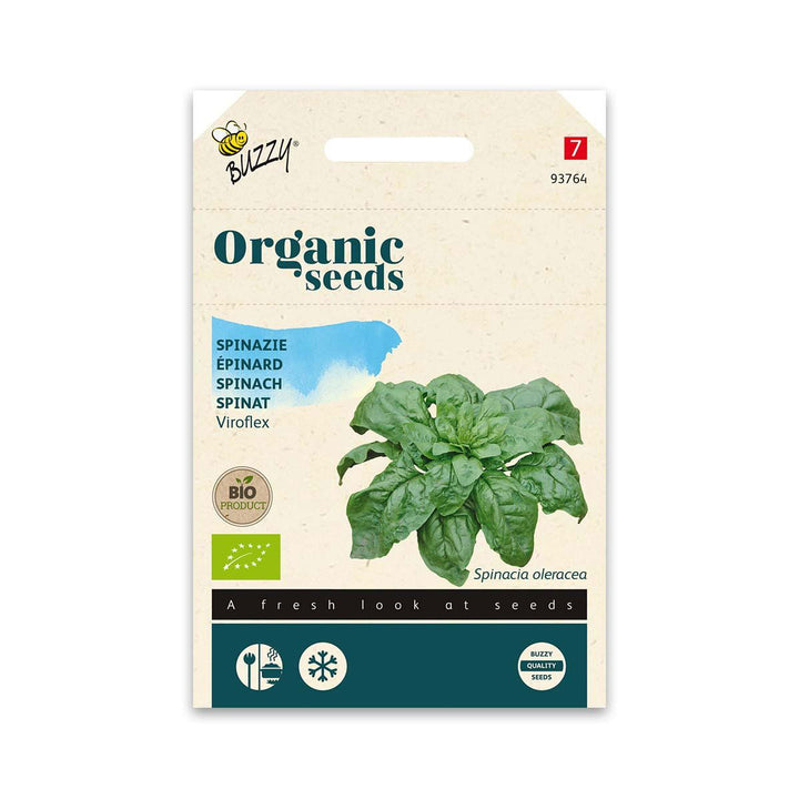 Produktbillede af Økologisk Spinat frø Giant Winter på tilbud i høj kvalitet