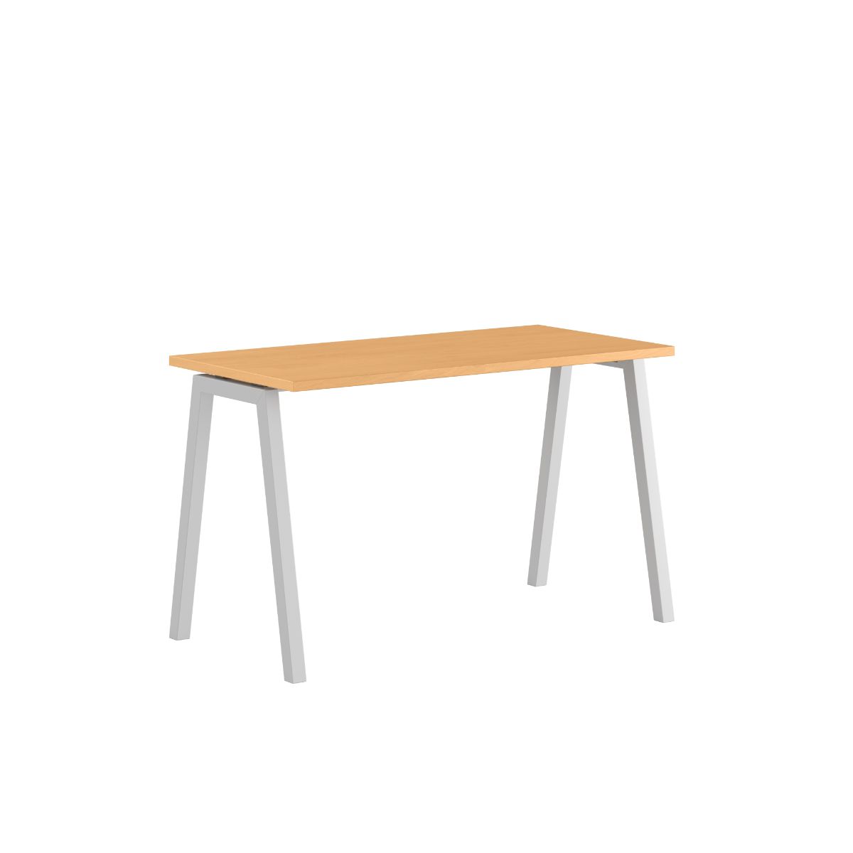 Produktbillede af Luna A Bord 120x60cm Bøg-hvid på tilbud