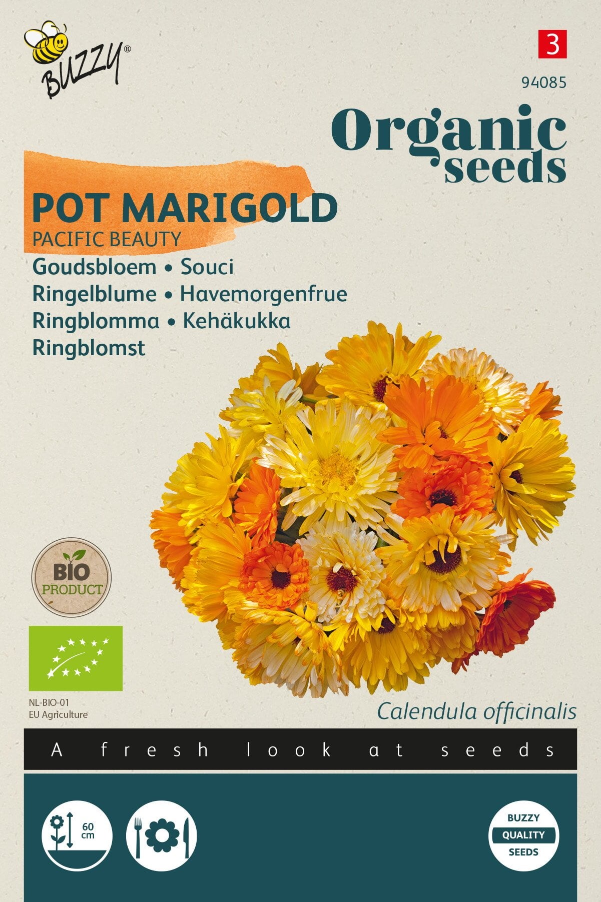 Produktbillede af Økologisk Morgenfrue frø Pacific Beauty  på tilbud i høj kvalitet