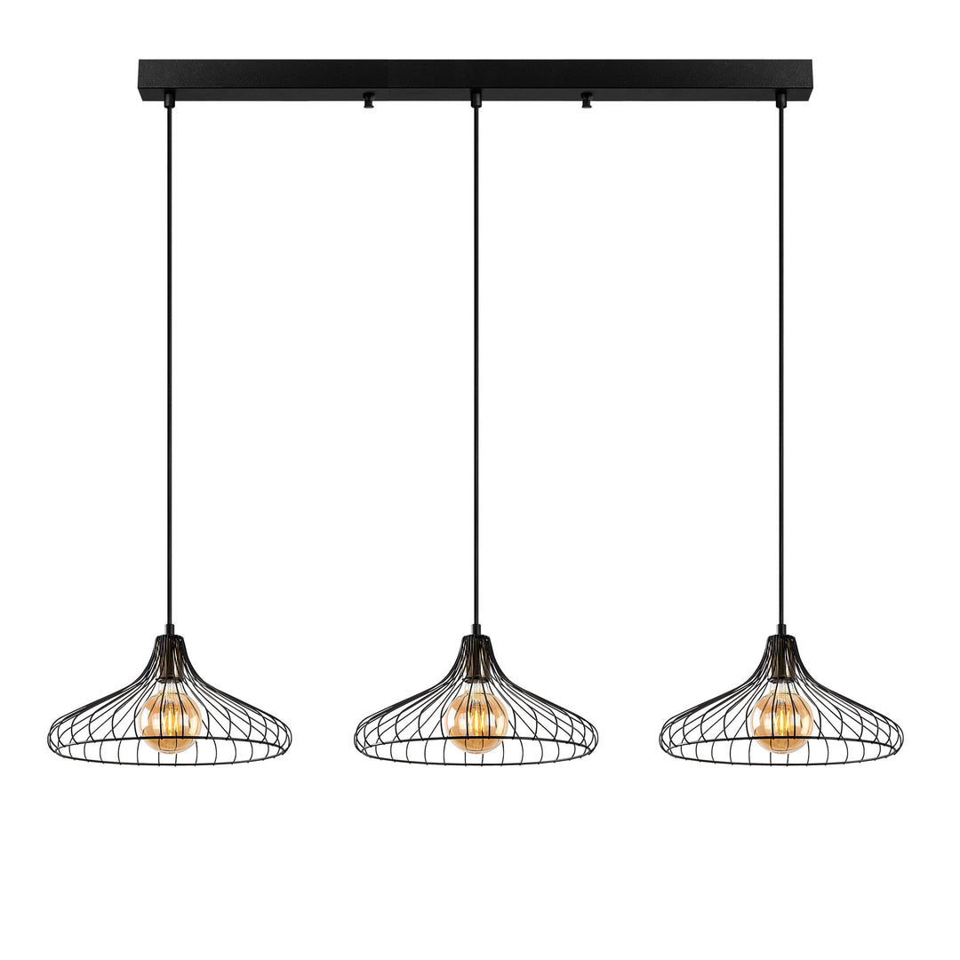 LUMI Fafe loftlampe sort metal