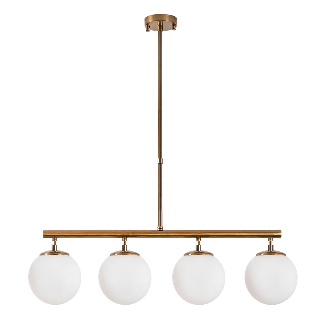 LUMI FundÃ£o loftlampe glas og guld metal