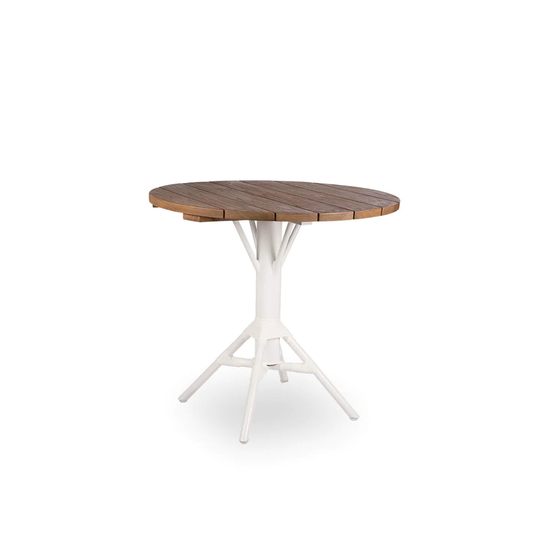 Produktbillede af SIKA DESIGN NICOLE EXTERIOR TEAK/WHITE Ø80 i premium kvalitet