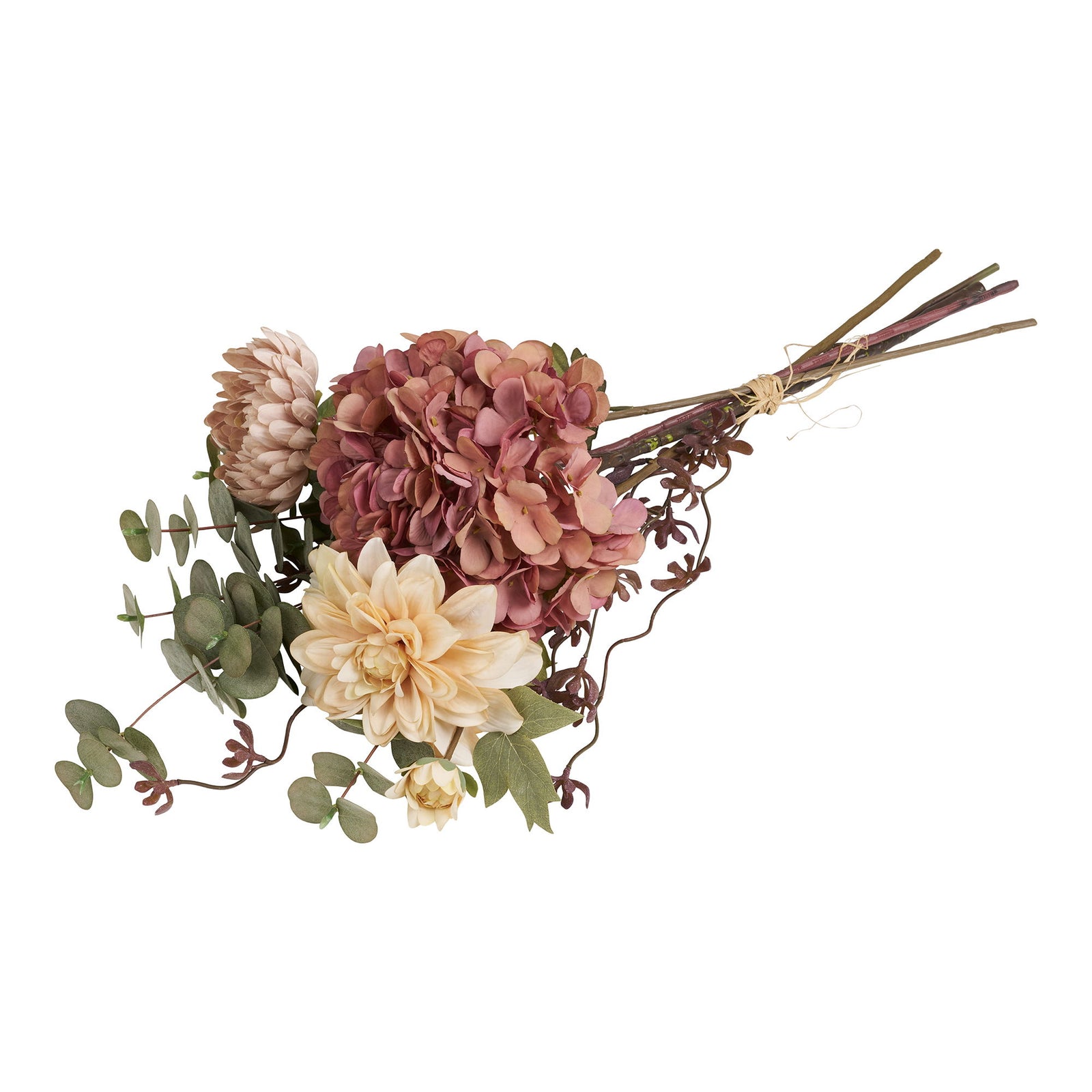 Produktbillede af HOUSE NORDIC  Dahlia buket kunstige blomster mix multifarvet plastik H:68 i premium kvalitet