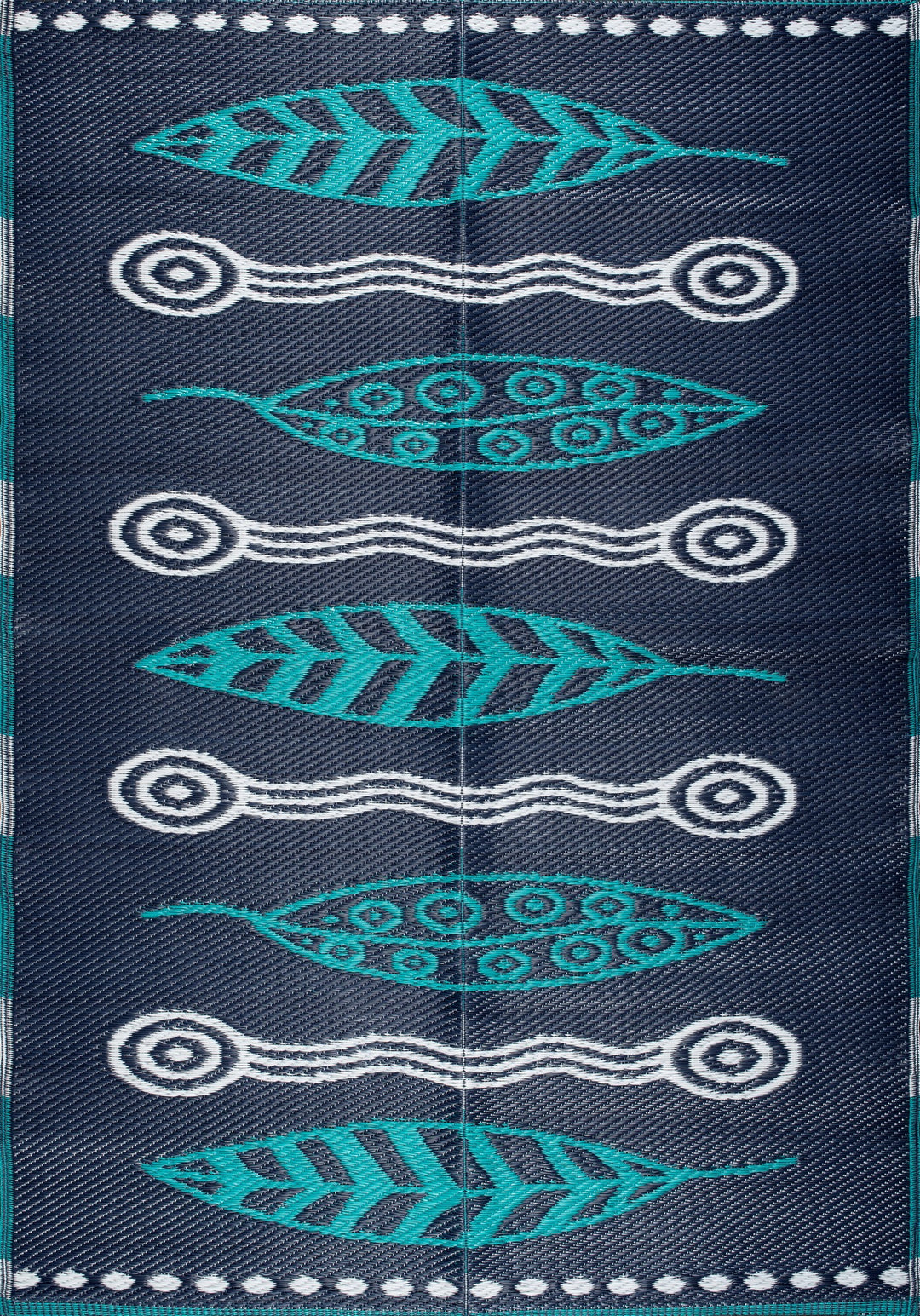 NORDVÄRK Savana 8809 udendørs gulvtæppe rektangulær grøn polypropylen 150x210