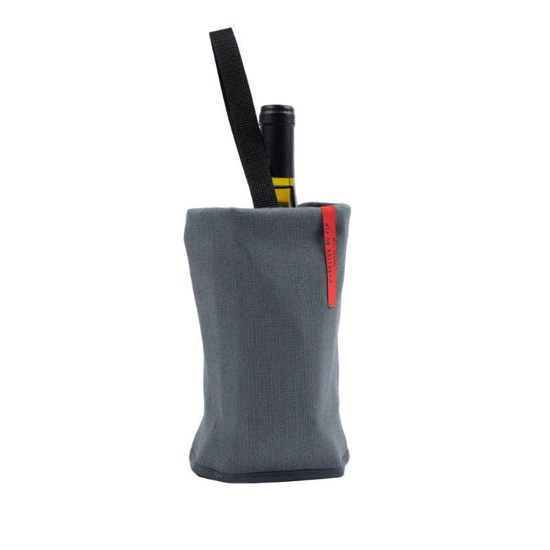 Produktbillede af L atelier Du Vin Fresh Baladeur Lin Gris Vinkøletaske på tilbud – premium kvalitet og detaljer