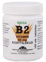 Produktbillede af ND B2 20mg. Mega Vitamin på tilbud