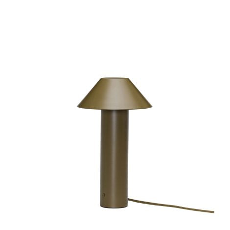 Produktbillede af HUBSCH TOWER BORDLAMPE MØRKEGRØN 19ø i premium kvalitet
