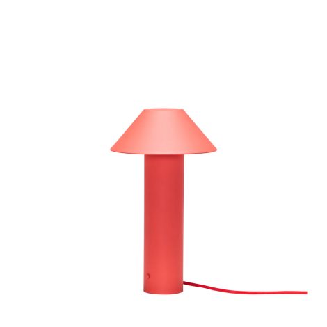 Produktbillede af HUBSCH TOWER BORDLAMPE RØD 19ø i premium kvalitet